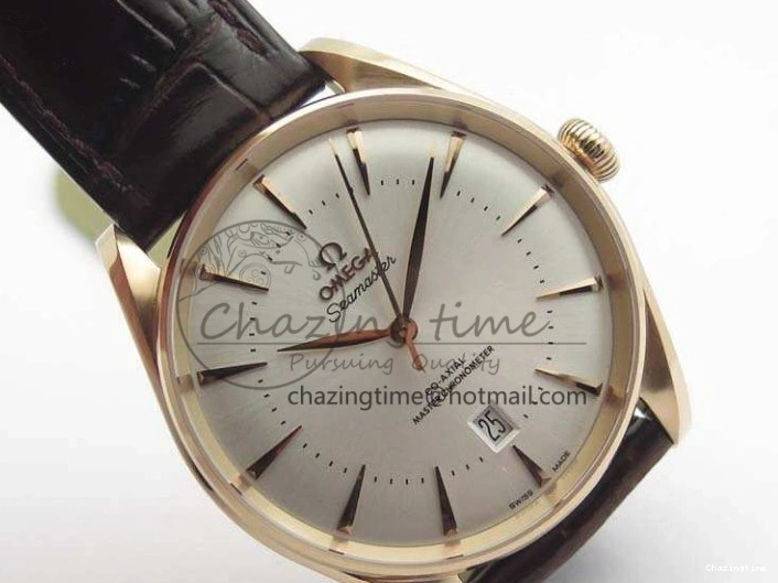 1219 Seamaster Edizione Venezia RG Best Edition White Dial On Leather Strap A Timeless 8127